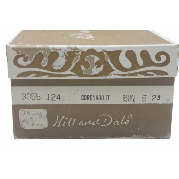 Hill & Dale Coronado II Camel Suede 5 AA/4A Heels - Picture 4 of 12